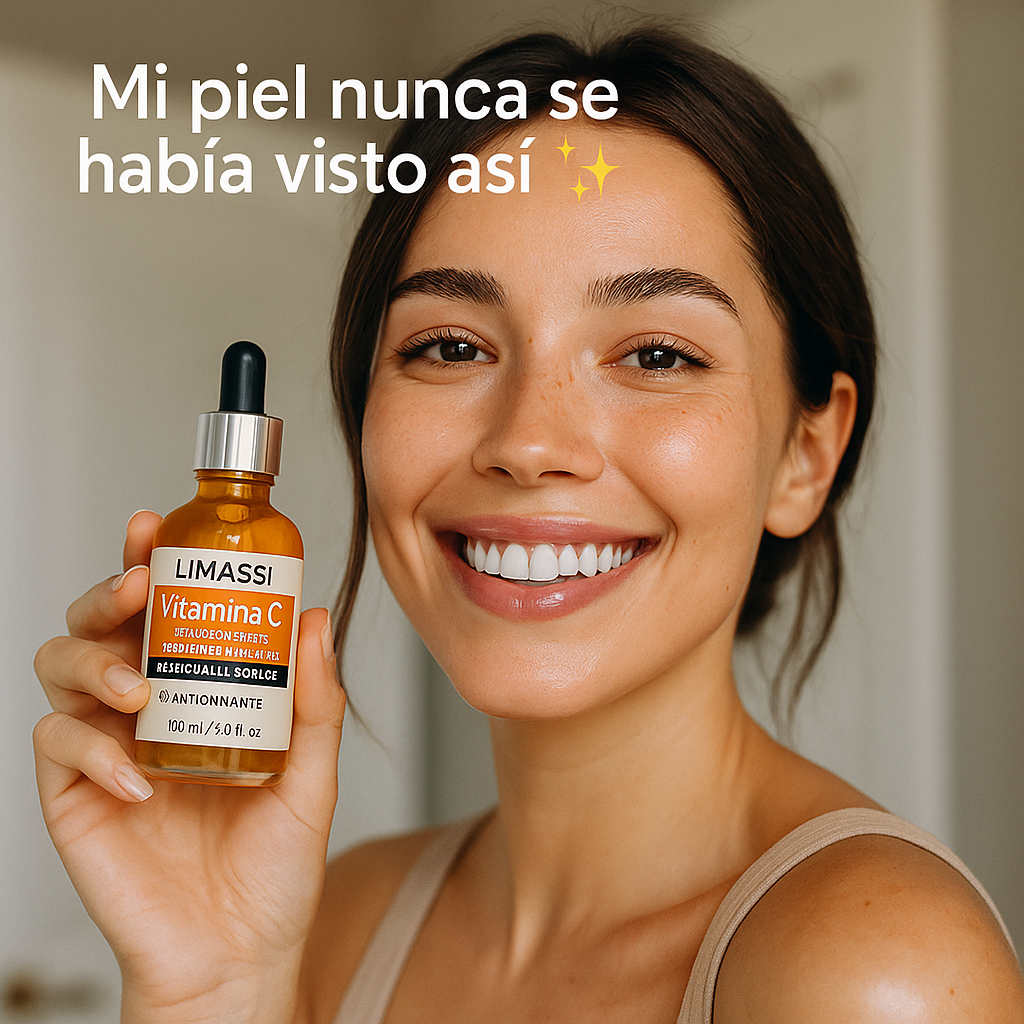 ✨ Sérum Facial con Vitamina C + Ácido Hialurónico