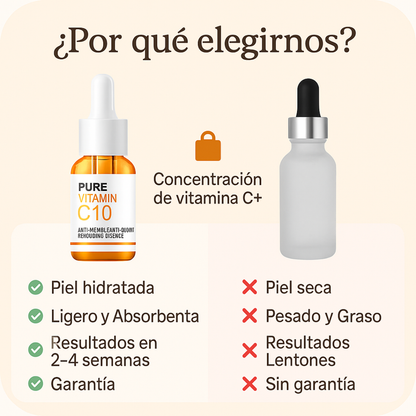 ✨ Sérum Facial con Vitamina C + Ácido Hialurónico