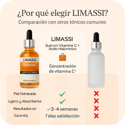 ✨ Sérum Facial con Vitamina C + Ácido Hialurónico